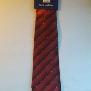 Good Conditions Quing Jia 100% Silk Necktie New‎